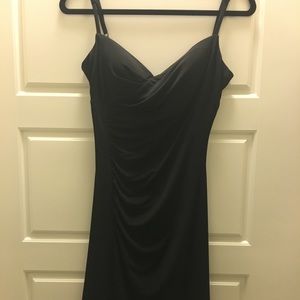 Little black dress.